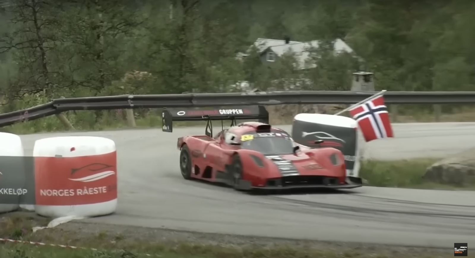 Stealth B7 on a hillclimb event